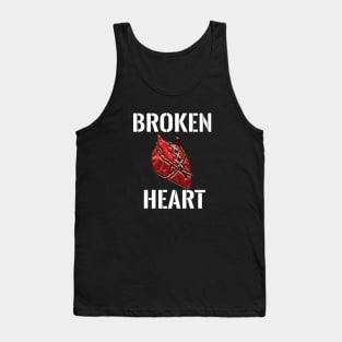 broken heart Tank Top